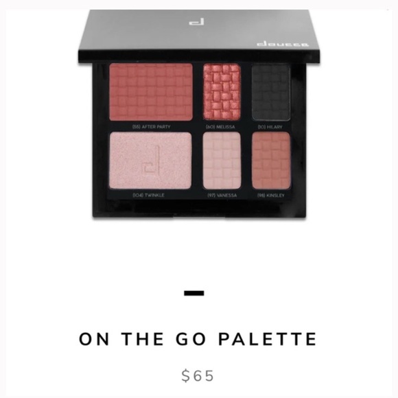 Doucce On The Go Palette - Coral and Berry Hues